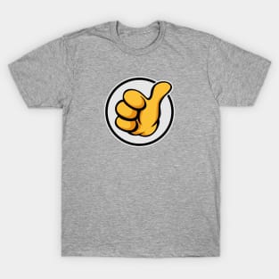 Thumbs Up Positive Emoji T-Shirt